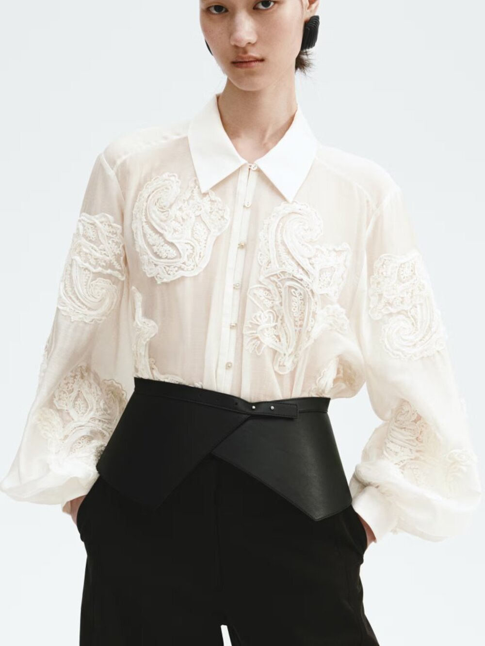 H&M Embroidered Blouse - Picture 9 of 16